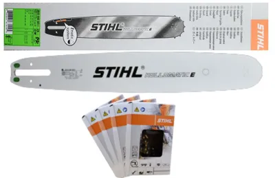 Produktbild von Stihl Schneidgarnitur Führungsschiene 30030006811 E 37cm 0,325'1,6mm+4 Stihl original Vollmeißelketten 36390000062