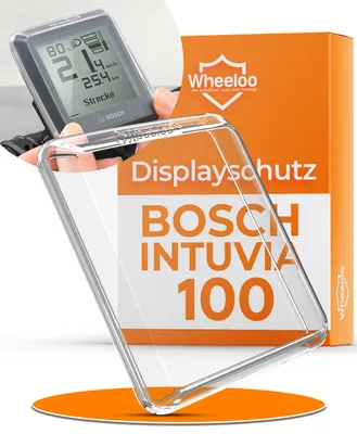 Produktbild von WHEELOO Bosch Intuvia 100 Displayschutz I Ebike Schutzhülle transparent & wasserabweisend I E Bike Display Schutz Zubehör Fahrradcomputer Abdeckung