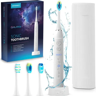 Obrázek produktu pro Sonický zubní kartáček Berdsen Galaxy bílý