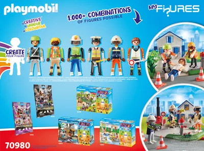 Produktbild von PLAYMOBIL myFigures 70980 My Figures: Rescue Mission