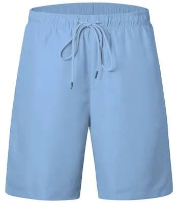 Produktbild von Badehosen Herren Große Größen - Leicht/Schnell trocknend - Elastischer Bund - Netzfutter - 30 cm über dem Knie - Scheuerfrei - Badehose