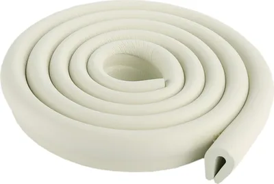 Image de 2 mètres de type U table de verre Edge Guard Baby bambin Protector épaissir Protictive Soft bandes non toxiques, blanc