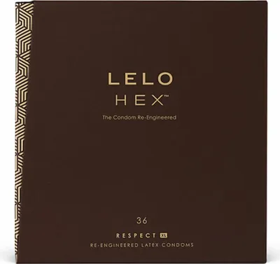 Obrázek produktu pro LELO Respect XL, Pánský kondom, Hladké, Hnědá, Latex, XL, 58 mm