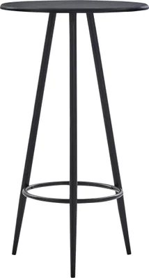 Produktbild von vidaXL 3-tlg. Bar-Set Kunststoff Schwarz