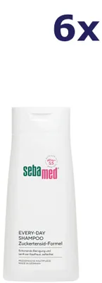 Immagine prodotto di 6 confezioni di shampoo Sebamed Every Day da 400 ml