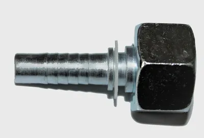 Produktbild von 4 x Hydraulik Schlaucharmatur Hydraulikarmatur DKOL gerade leicht DN10 RA15