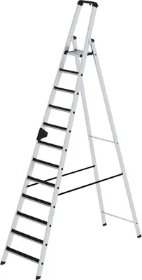 Produktbild von Stufen-Stehleiter einseitig begehbar mit clip-step 12 Stufen