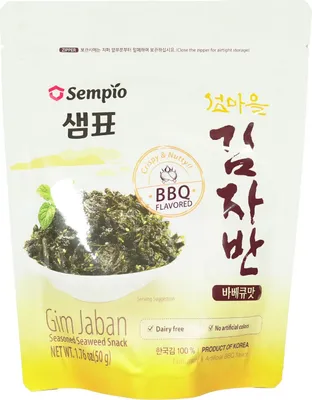 Produktbild von Sempio Gim Jaban Seetang Snack BBQ 50g