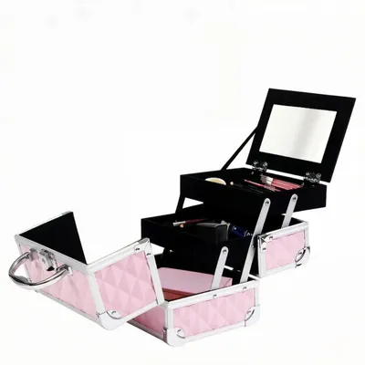Produktbild von Aufbewahrungskoffer,Kosmetiktaschen,Make-up-Fall,Praktischer Make-up-Fall,Make-up-Tasche,Schmuckbox
