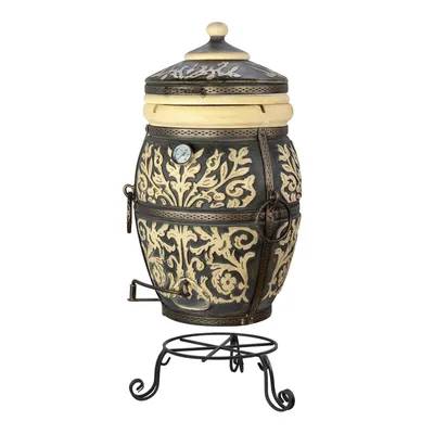 Produktbild von Tandoor Praga, Outdoor-Küche, Keramikofen, Grill, Smoker, Brotbackofen, Räuchen