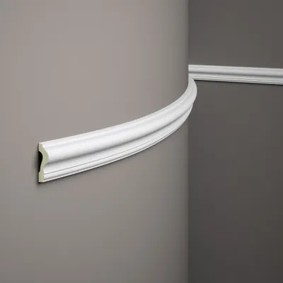 Produktbild von Mardom flexible Wandleiste MDD346F Profoam 25 x 61 x 2000 mm Weiß Zierleiste biegsam