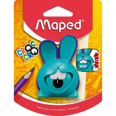 Produktbild von maped Dosenspitzer CROC CROC Hase petrol