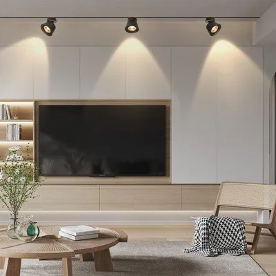 Productafbeelding van Verstelbare 12 W LED Plafondspots - Moderne GU10 Plafondlampen voor Binnen