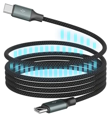 Produktbild von ANSMANN USB C Kabel, Schnellladekabel USB C, magnetisch, USB Kabel mit magnet