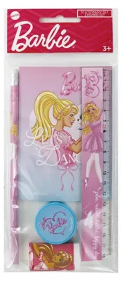 Obrázek produktu pro Sada psacích potřeb Barbie Baletka (5 kusů)