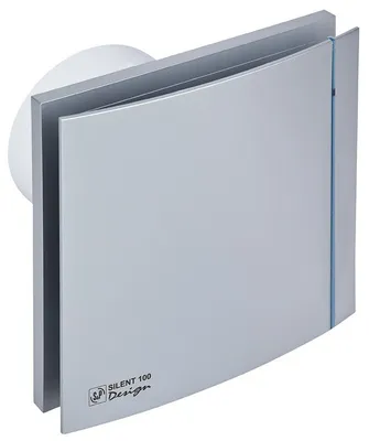 Obrázek produktu pro SILENT 100 CRZ DESIGN Silver 3C koupelnový ventilátor