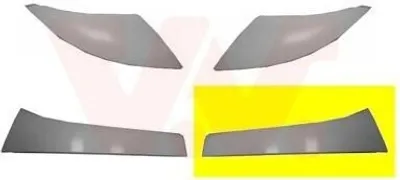 Image de VAN Wezel | rampe de phares ** Equipart gauche (1651511) pour Citroën Fiat