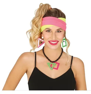 Obrázek produktu pro Neonový set doplňky retro 80. léta 5ks