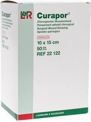 Produktbild von Curapor Wundpflaster 10 x 15 cm, steril (50 Stück)