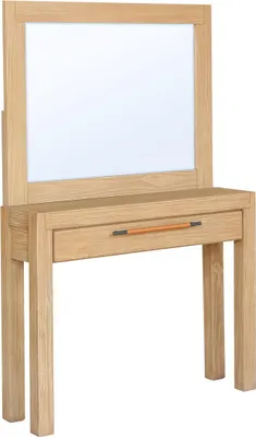Produktbild von Großer Spiegel aus massivem Holz im modernen Stil