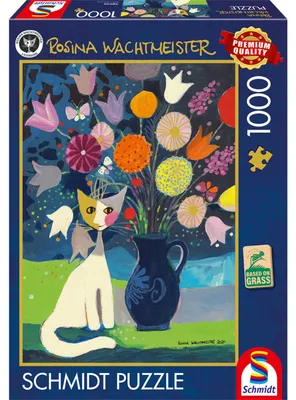 Produktbild von Rosina Wachtmeister: Weiße Katze (1000 Teile)