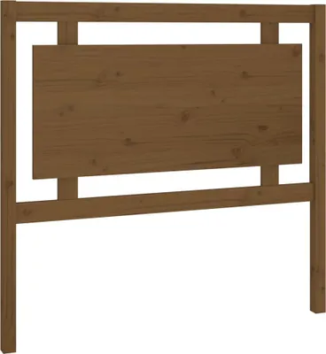 Produktbild von vidaXL Kopfteil Honigbraun 105,5x4x100 cm Massivholz Kiefer