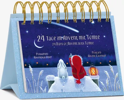 Produktbild von Postkarten-Adventskalender "24 Tage im Advent mit Tomte"
