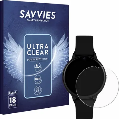 Produktbild von 18x Für One2Track Connect One Schutzfolie Savvies Displayschutz Display Schutz Folie Klar Transparent