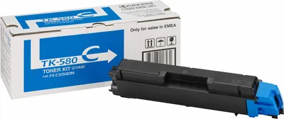 Produktbild von 1T02KTCNL0  KYOCERA TK-580C Original Cyan 1 Stück(e)