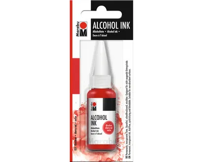 Zdjęcie produktu dla Marabu12160059031 Marabu permanente Tinte Alcohol Ink, kirschrot, 20 ml