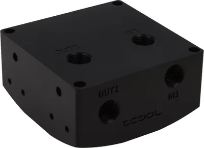 Produktbild von Alphacool 13188, Schwarz, 1/4", 80 mm, 83 mm, 87 mm, 478 g