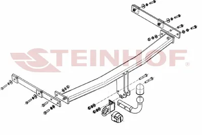 Produktbild von Z547019 Anhängerkupplung passend für MAZDA 6 2008-2013 starr