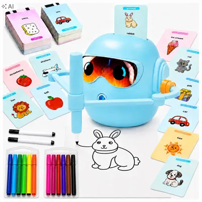 Obrázok produktu pre Vzdelávacia hračka Montessori – interaktívny robot na kreslenie pre deti od 3 rokov