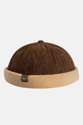 Produktbild von Reell Docker Cap Dark Brown Cord / Be .
