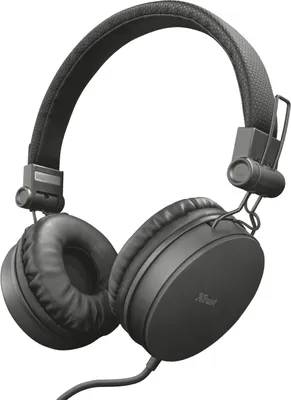Image de Trust 23552 écouteur/casque Arceau Connecteur de 3,5 mm Noir