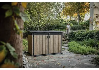 Produktbild von Garten-Aufbewahrungsschrank KETER 2020L – Esche