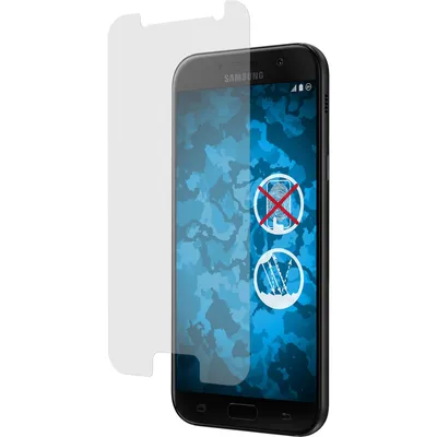 Produktbild von 2er-Pack PhoneNatic Displayschutzfolien matt  kompatibel mit Samsung Galaxy A7 (2017)