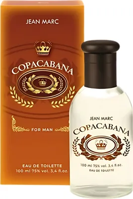 Zdjęcie produktu dla JEAN MARC COPACABANA Woda Toaletowa dla Mężczyzn Drzewny Zapach 100 ml