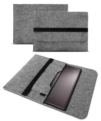 Produktbild von Sleeve Hülle für Lenovo ThinkPad L13 / L13 Yoga Tasche Filz Notebook Cover CaseFarbe Filz Sleeve:Grau