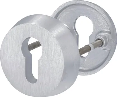 Produktbild von Alpertec Schutzrosette Ø 6,1 cm Aluminium silber