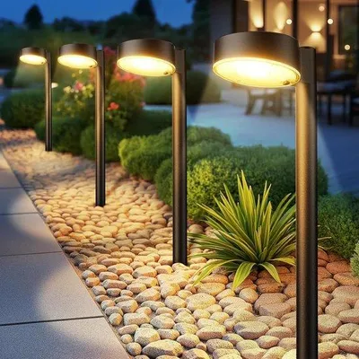 Obrázek produktu pro Venkovní svítidla 4x12 LED, jasná, IP65, vodotěsná, do zahrady a na terasu