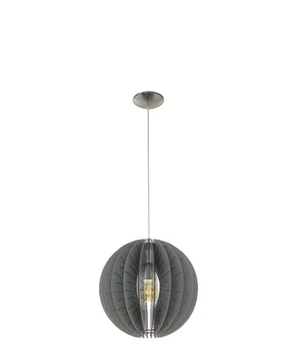 Produktbild von EGLO Fabessa, Flexible Halterung, Nickel, Grau, Stahl, Holz, Holz, Drinnen