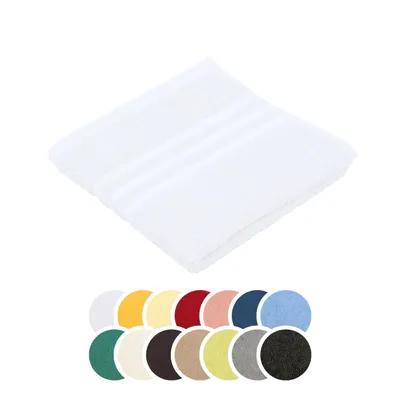 Produktbild von liebling Handtuch, 100% Baumwolle, mit Schlaufe, formstabil, weich, Serie Borkum, 50 x 100 cm, 60 Grad waschbar, trocknergeeignet, weiß
