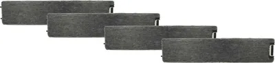 Produktbild von vhbw 4x Aktivkohlefilter kompatibel mit Miele DA 262 I, DA 263 I, DA 265, DA 265-2, DA 266 i, DA 272 i, DA 292 i Dunstabzugshaube - 50 x 10,4 x 3 cm