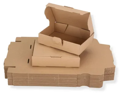 Produktbild von Maxibriefkarton DIN A6 - 180 x 130 x 45 mm / DHL Kleinpaket, braun 40 Stück
