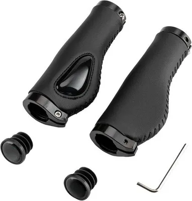 Productafbeelding van Fietsstuurhandvatten, antislip, 22,2 mm, geschikt voor mountainbikes, trekkingfietsen en e-bikes
