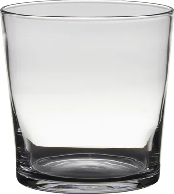 Produktbild von INNA-Glas Glasübertopf Alena, transparent, 19cm, Ø19cm - Pflanztopf
