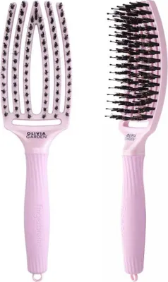 Produktbild von OLIVIA GARDEN FINGERBRUSH M Kombi-Haarentwirrungsbürste – Ethereal Lavender