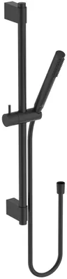 Duschkombination 60 cm, Handbrause, Duschschlauch 175 cm, Schwarz