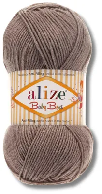 Produktbild von Alize 1x 100g Baby Best Wolle, Antipilling, Uni, Häkeln, Stricken (534)